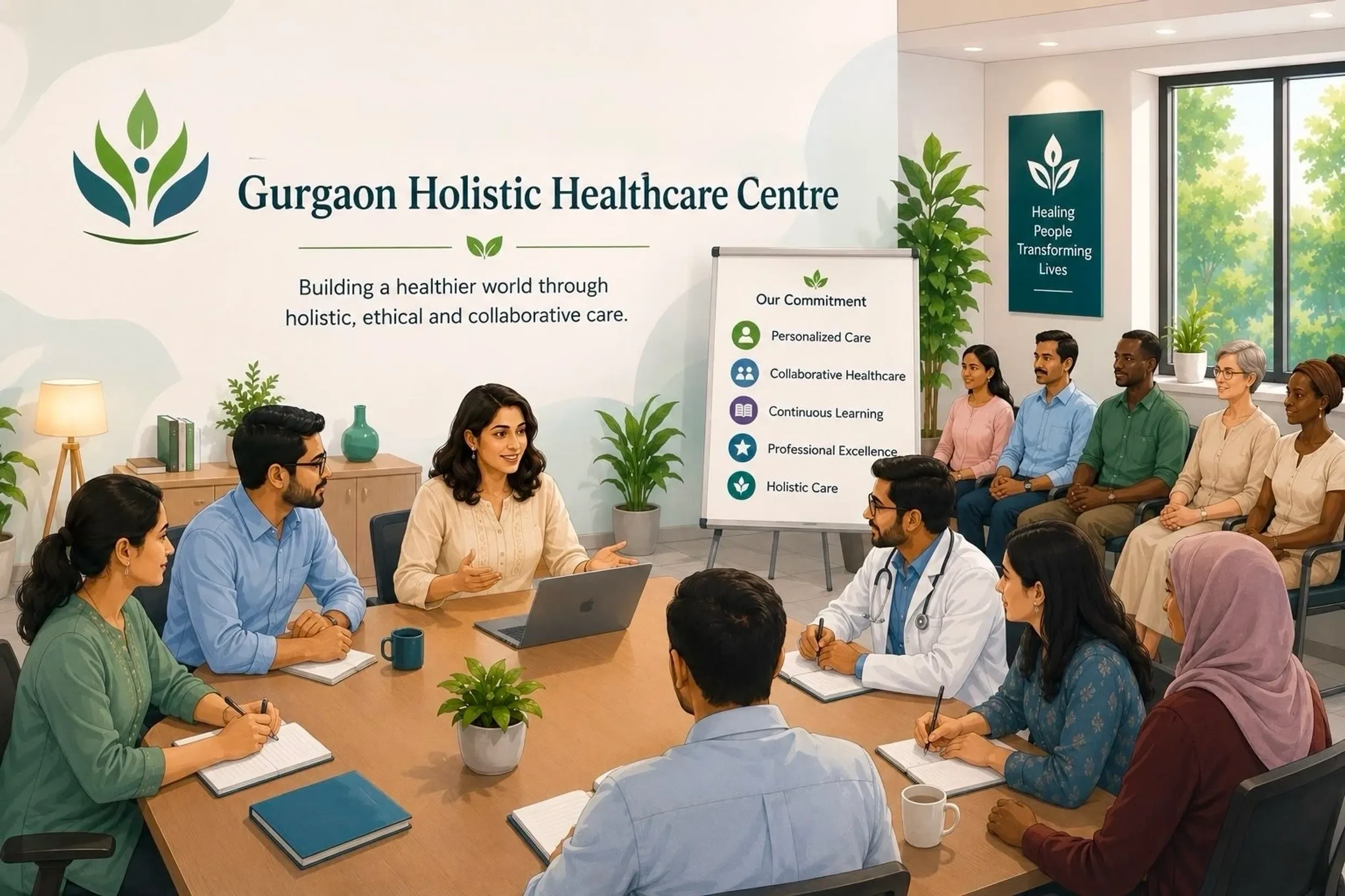 Gurgaon Holistic Healthcare Centre — collaborative holistic care team