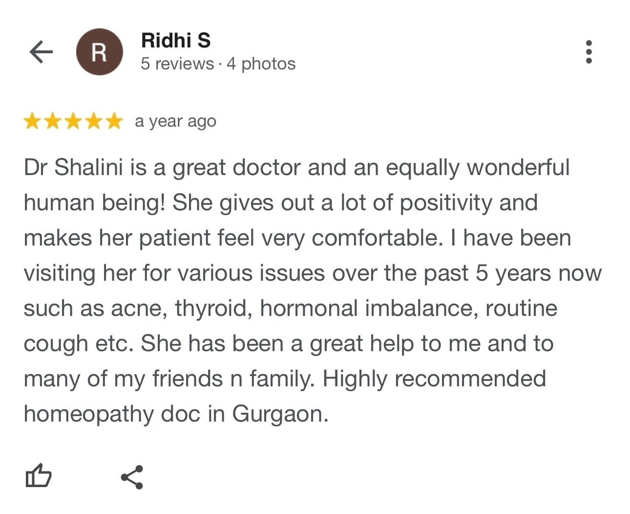 Patient testimonial 3